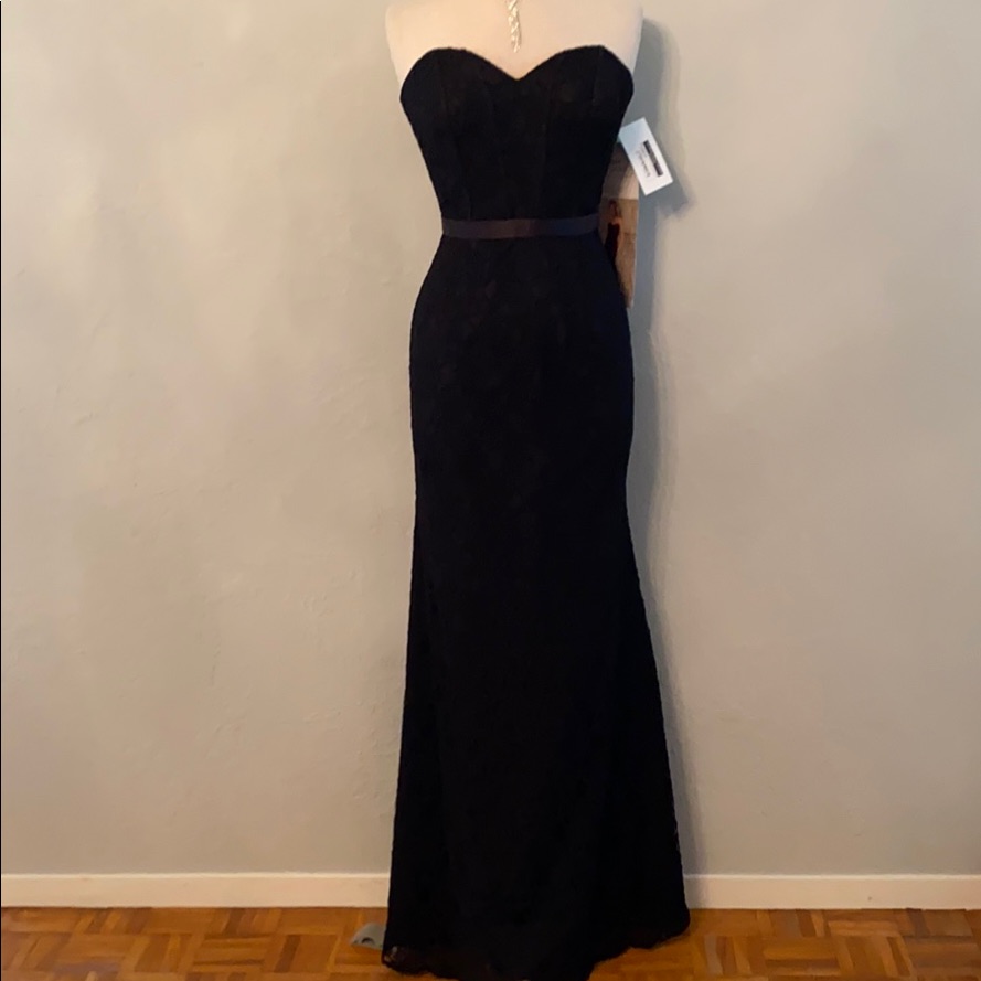 Strapless Lace Mermaid Mori Lee Dresd
